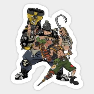 Junk Rat & Road Hog Sticker